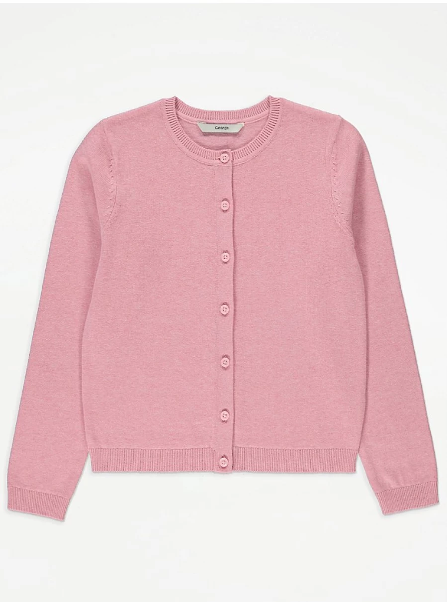 "George at Asda Kids Pink Knitted Cardigan Review: Soft & Cozy Winter Wear"
