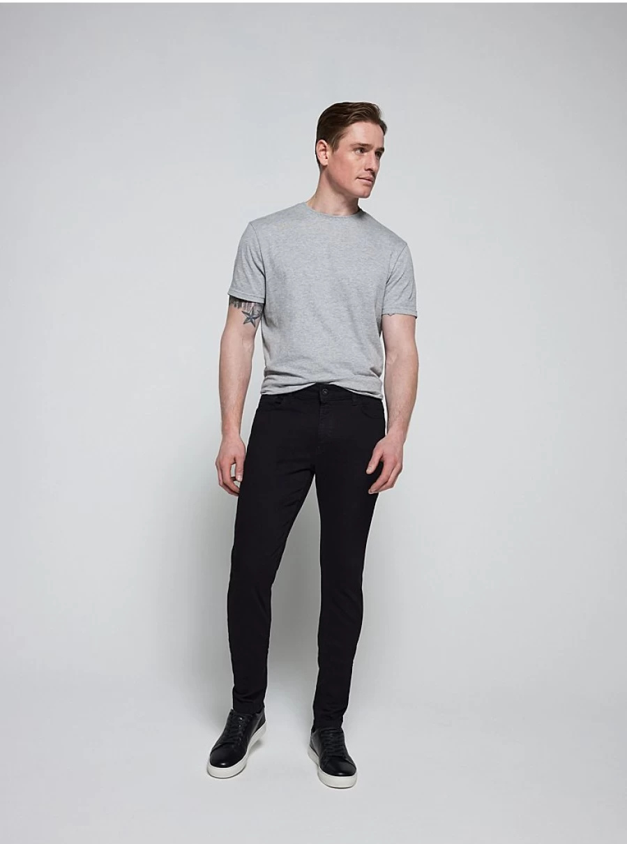 George at Asda Boys' Black Skinny Fit Stretch Jeans for Comfort & Style