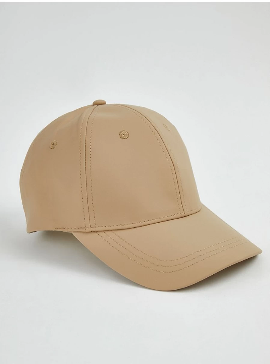 Men's Beige Nylon Cap by George at Asda | Lightweight & Stylish Baseball Hat