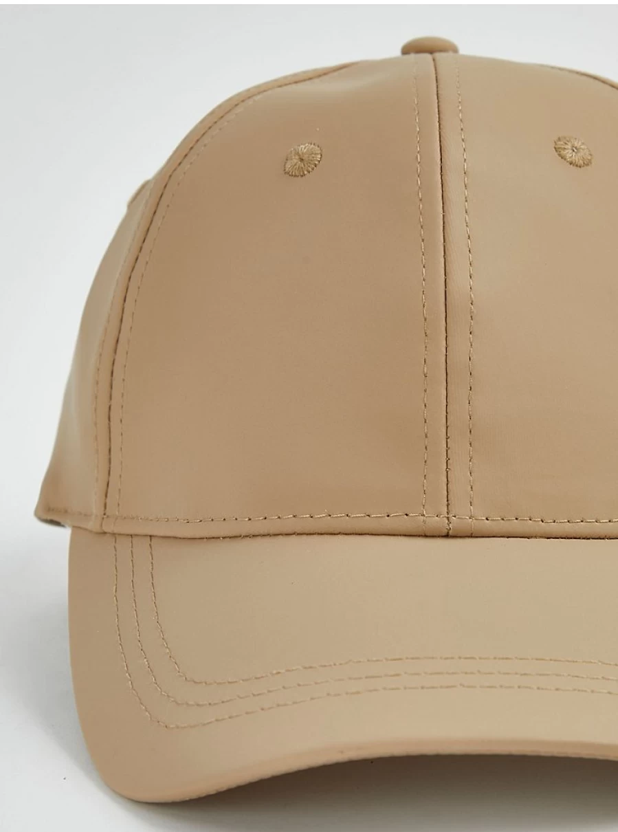 Men's Beige Nylon Cap by George at Asda | Lightweight & Stylish Baseball Hat