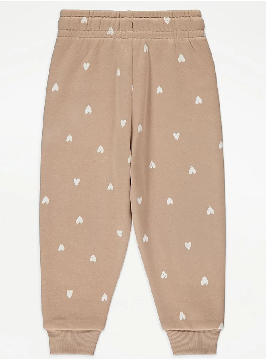 "George at Asda Kids Mocha Heart Joggers Review | Comfort & Style"