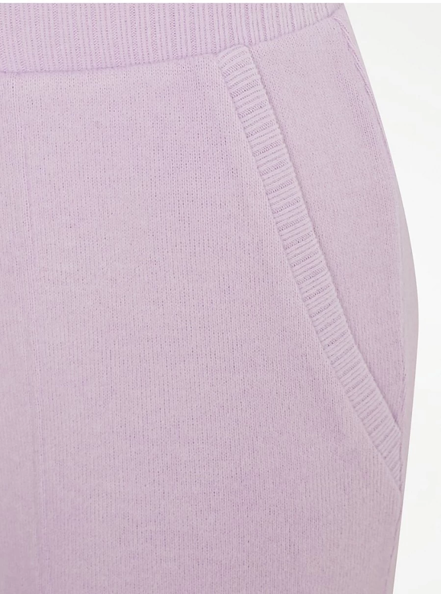 "George at Asda Lilac Brushed Snit Pyjama Bottoms | Soft Women's Sleepwear Pants"