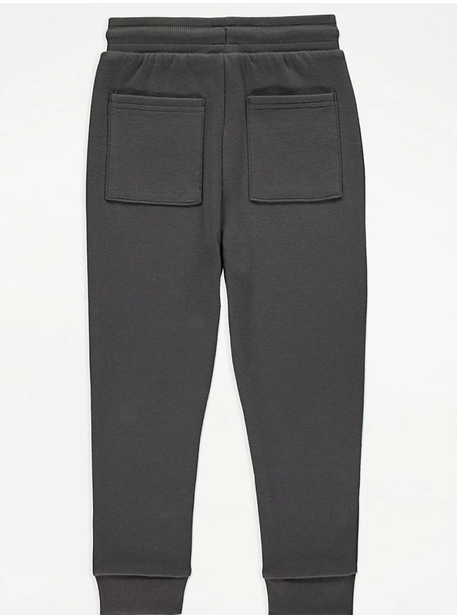 George at Asda Boys' Marvel Superhero Grey Joggers | Kids' Comfortable Sweatpants