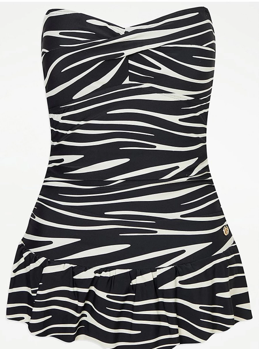 Women's Zebra Print Swimsuit Skirt - George at Asda Review & Buying Guide
