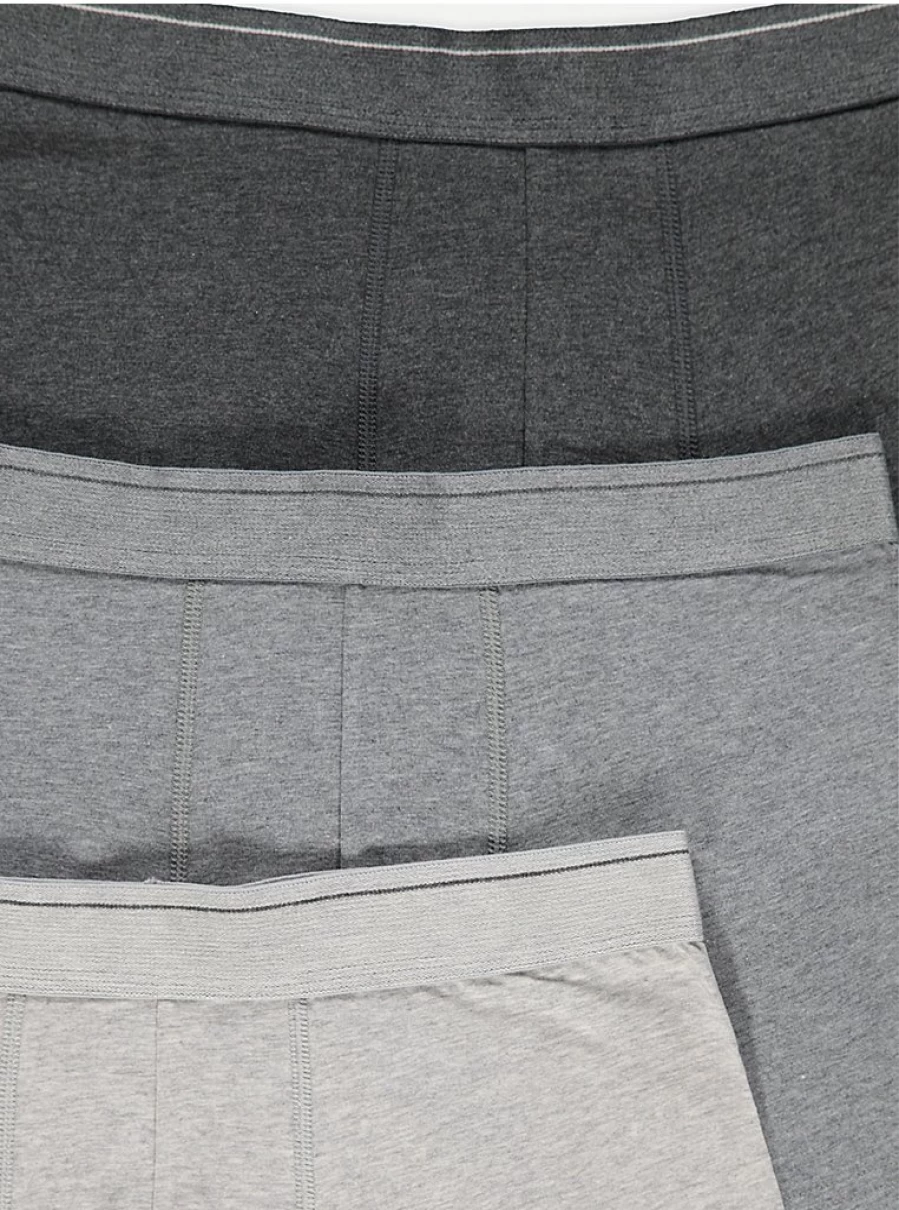 Boys' Grey Hipster Trunks 3 Pack | George at Asda | Comfort & Style