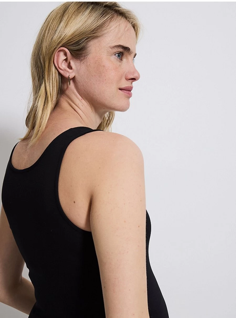 "George at Asda Women's Maternity Black Vest – Comfort & Style for Pregnancy"