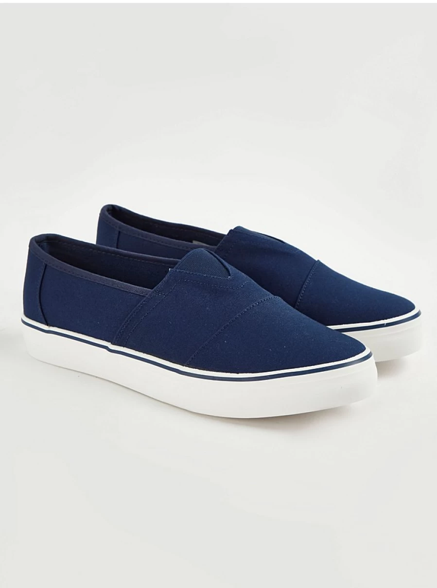 Women's Navy Slip-On Pumps by George at Asda | Comfortable & Stylish Loafers