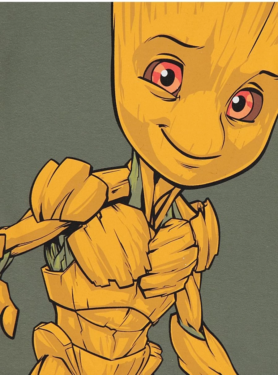 Boys Marvel Guardians of the Galaxy Groot Short Pyjamas | George at Asda