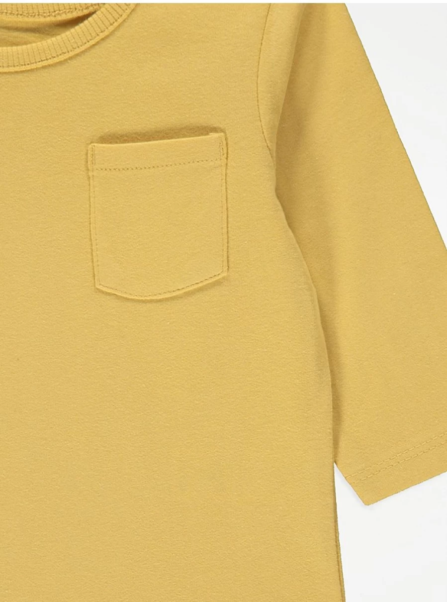 "George at Asda Baby 2 Pack Cool To Be Kind Long Sleeve Tops – Soft & Comfortable"