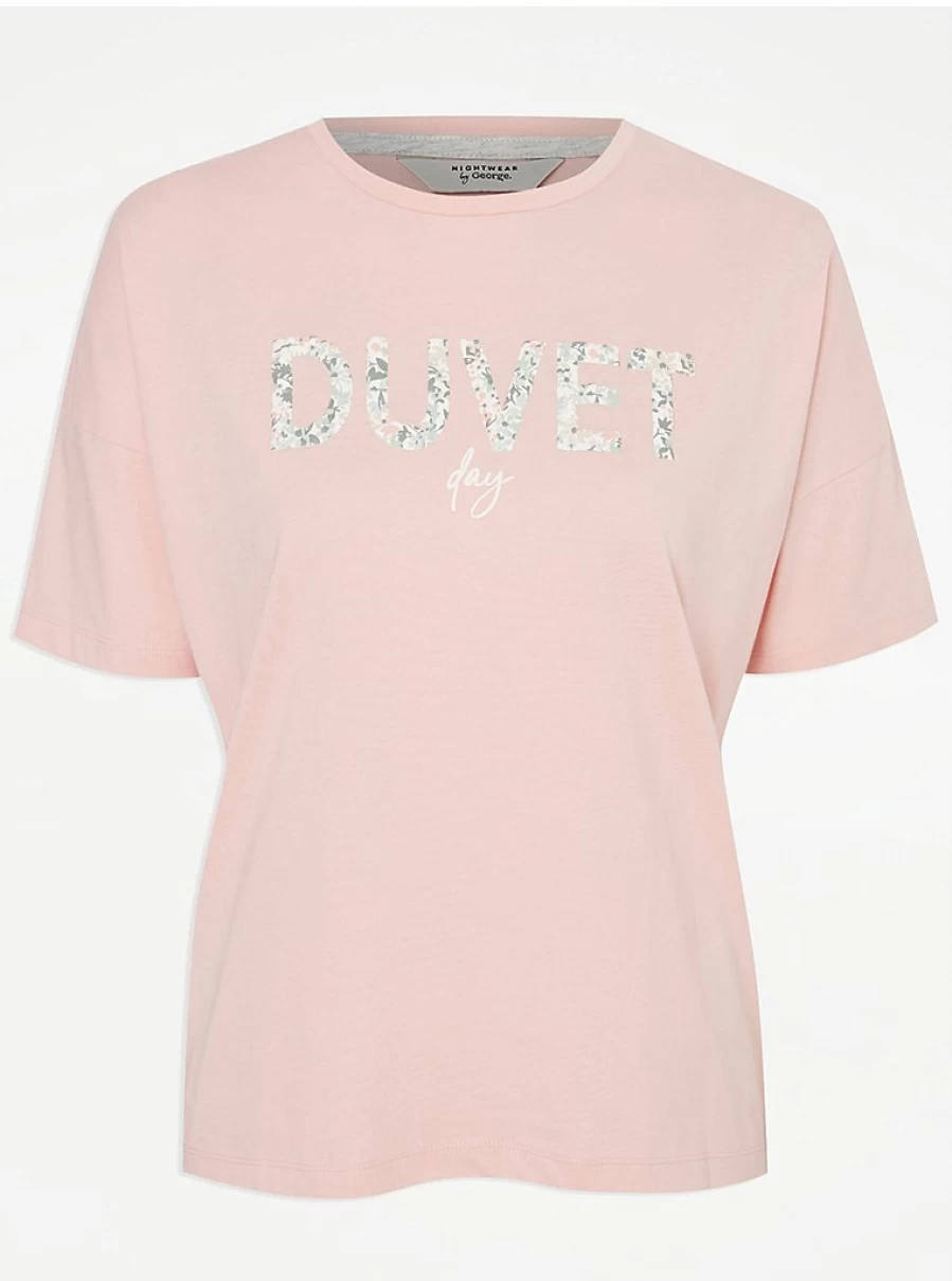 "George at Asda Pink Short Sleeve Pyjamas for Women | Comfortable Loungewear & Sleepwear"