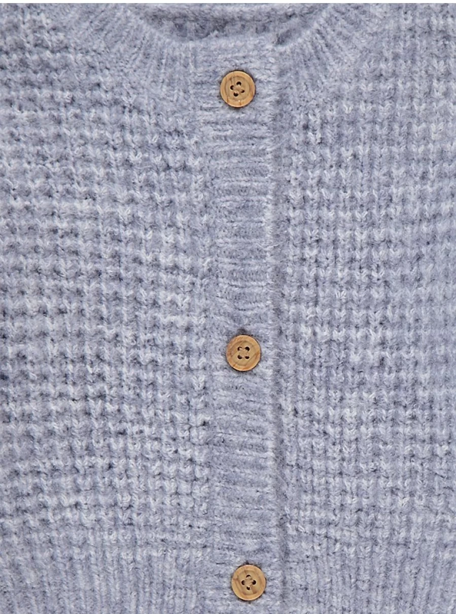 "George at Asda Baby Lilac Waffle Knit Button Cardigan Review"