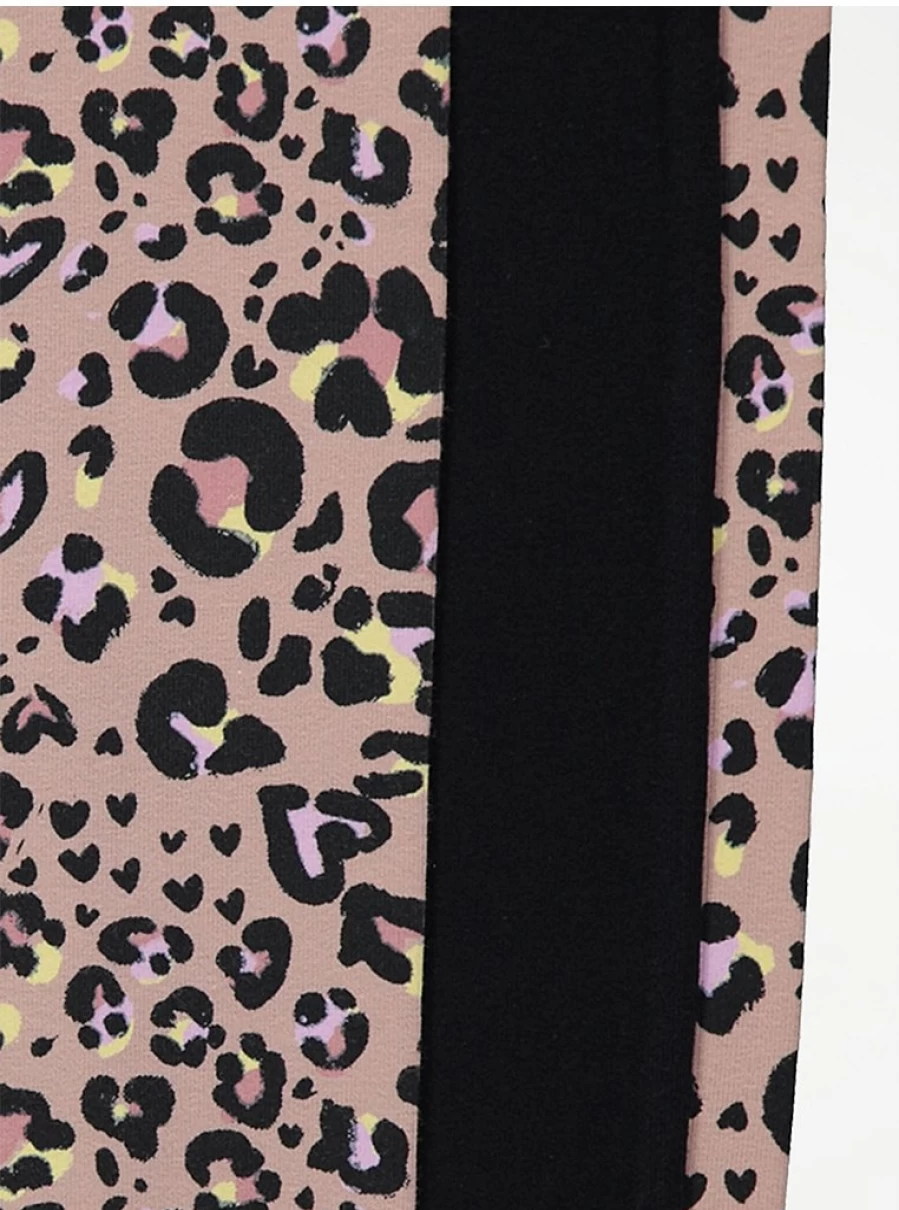 "George at Asda Kids' Animal Print Leggings 2-Pack | Comfortable & Stylish"