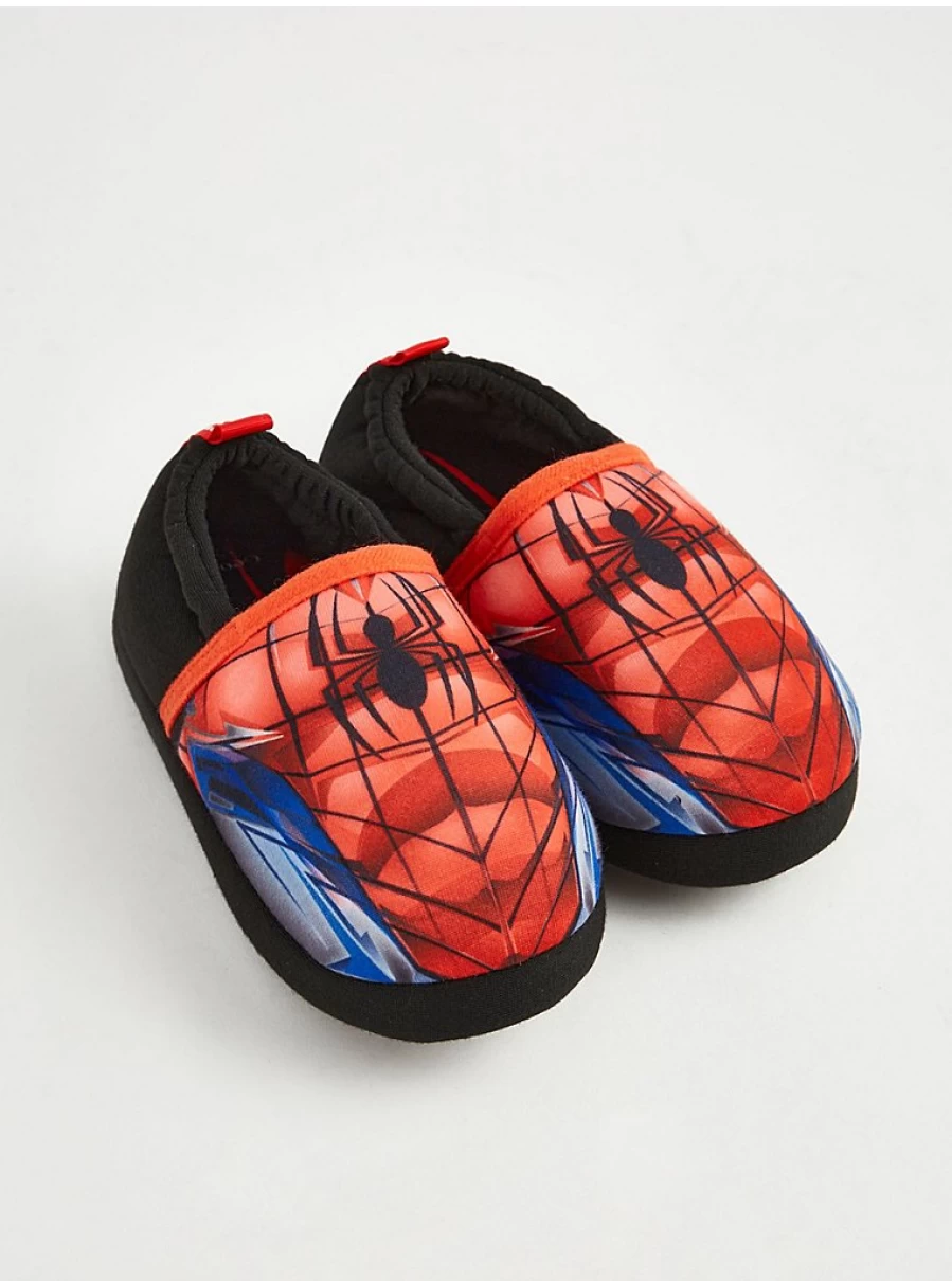 "George at Asda Marvel Spider-Man Boys' Character Slippers | Kids' Superhero House Shoes"