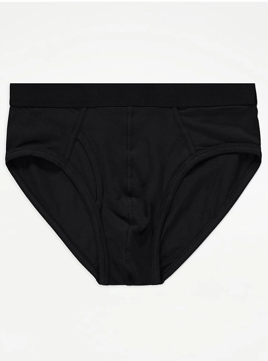 Boys' Black Slip Briefs 10-Pack | George at Asda | Comfort & Value Multipack