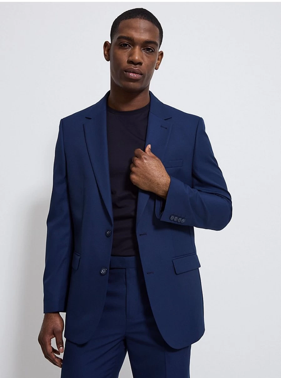 Men's Navy Blue 2-Piece Suit | George at Asda Formal Wear Review