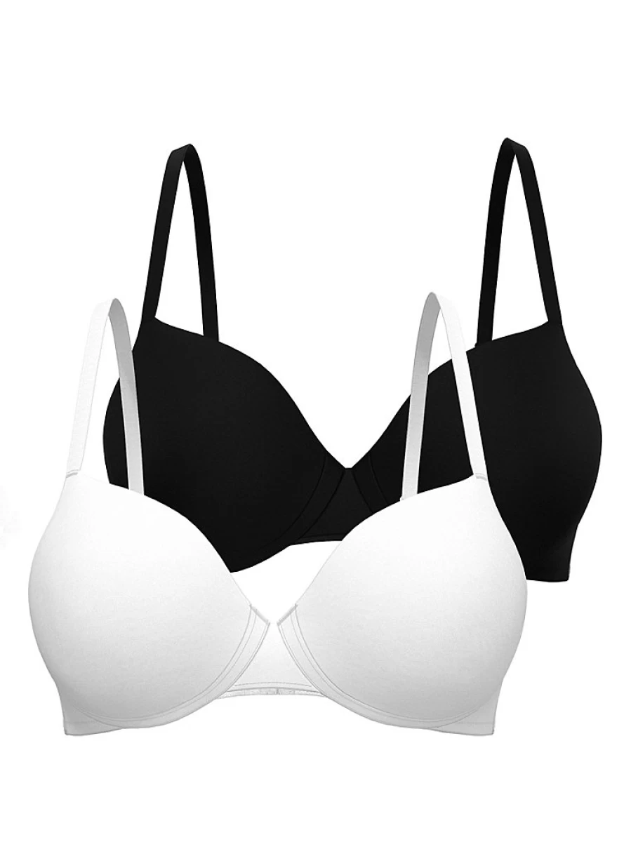 "George at Asda Women's Non-Padded Underwire Bras 2-Pack | Comfortable Lingerie Set"