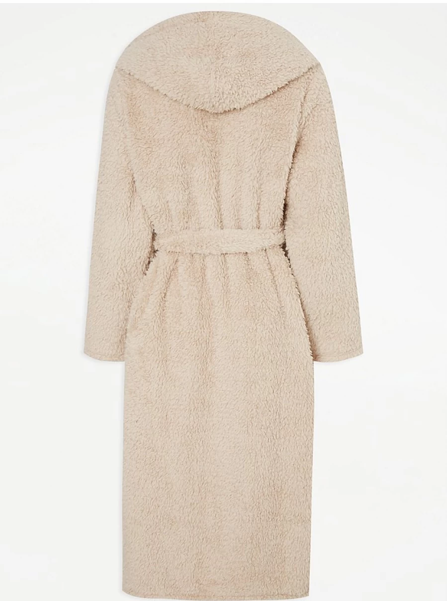 Disney Bambi Mocha Fleece Dressing Gown by George at Asda | Cozy Fleece Robe for Women