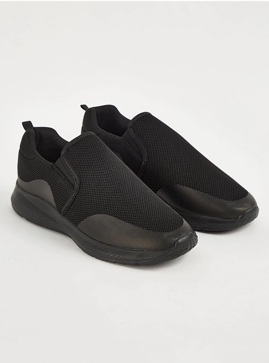 "George at Asda Men's Black Slip-On Comfort Shoes – Review & Features"