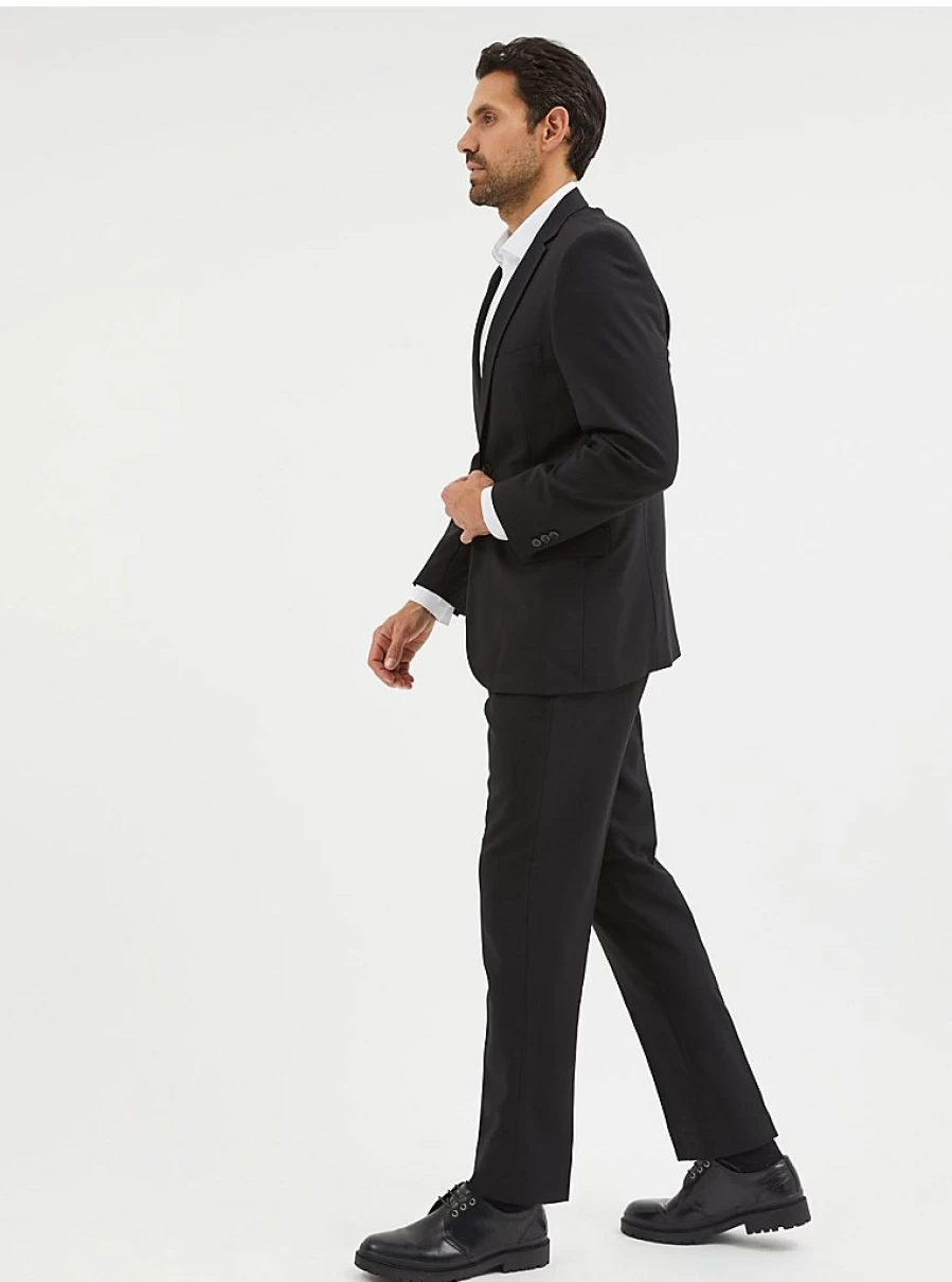 George at Asda Boys' Black Formal Suit Trousers 2-Pack - Smart School Wedding Wear