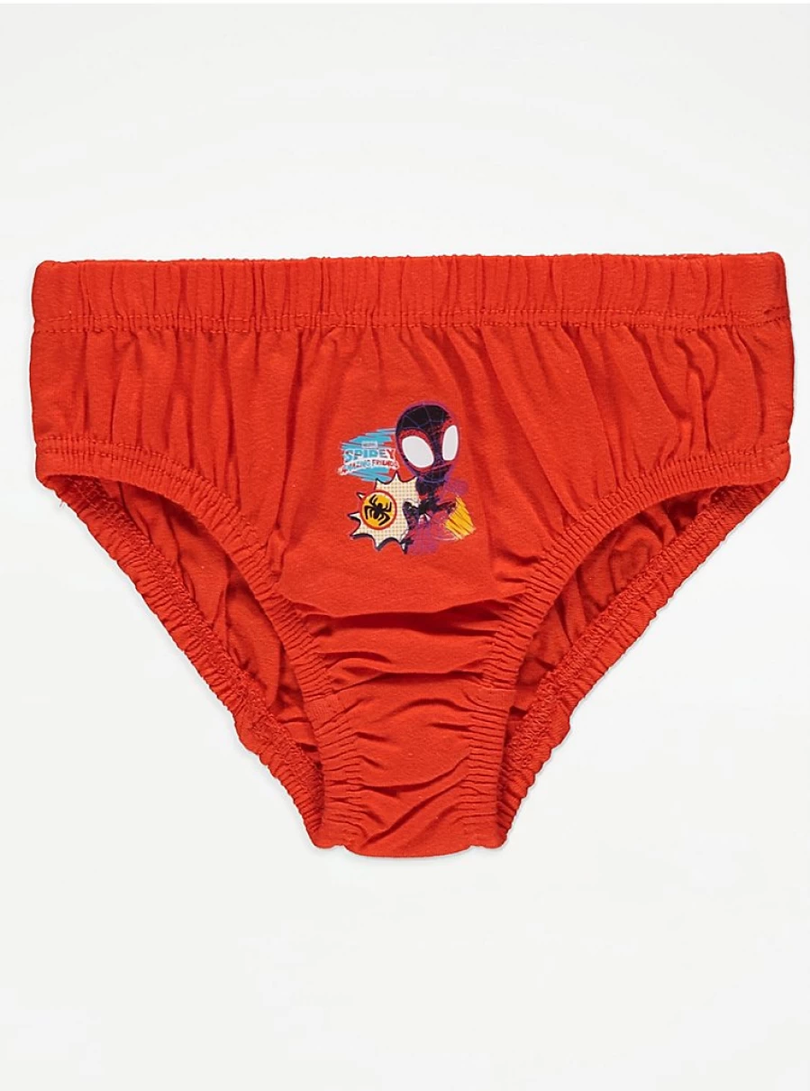 Marvel Spider-Man and Friends Boys' Underwear 5-Pack - George at Asda Kids' Briefs