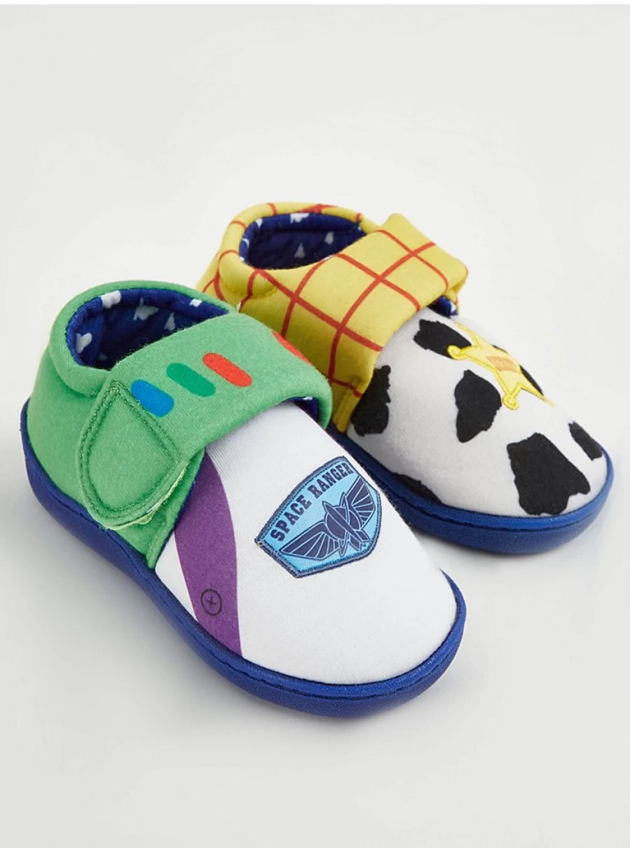 George at Asda Boys' Toy Story Cupsole Slippers | Disney Kids' Slippers for Boys | Comfortable & Lightweight