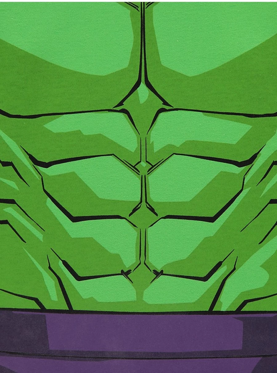 Boys Marvel The Hulk Long Sleeve Pyjamas | George at Asda Kids Sleepwear