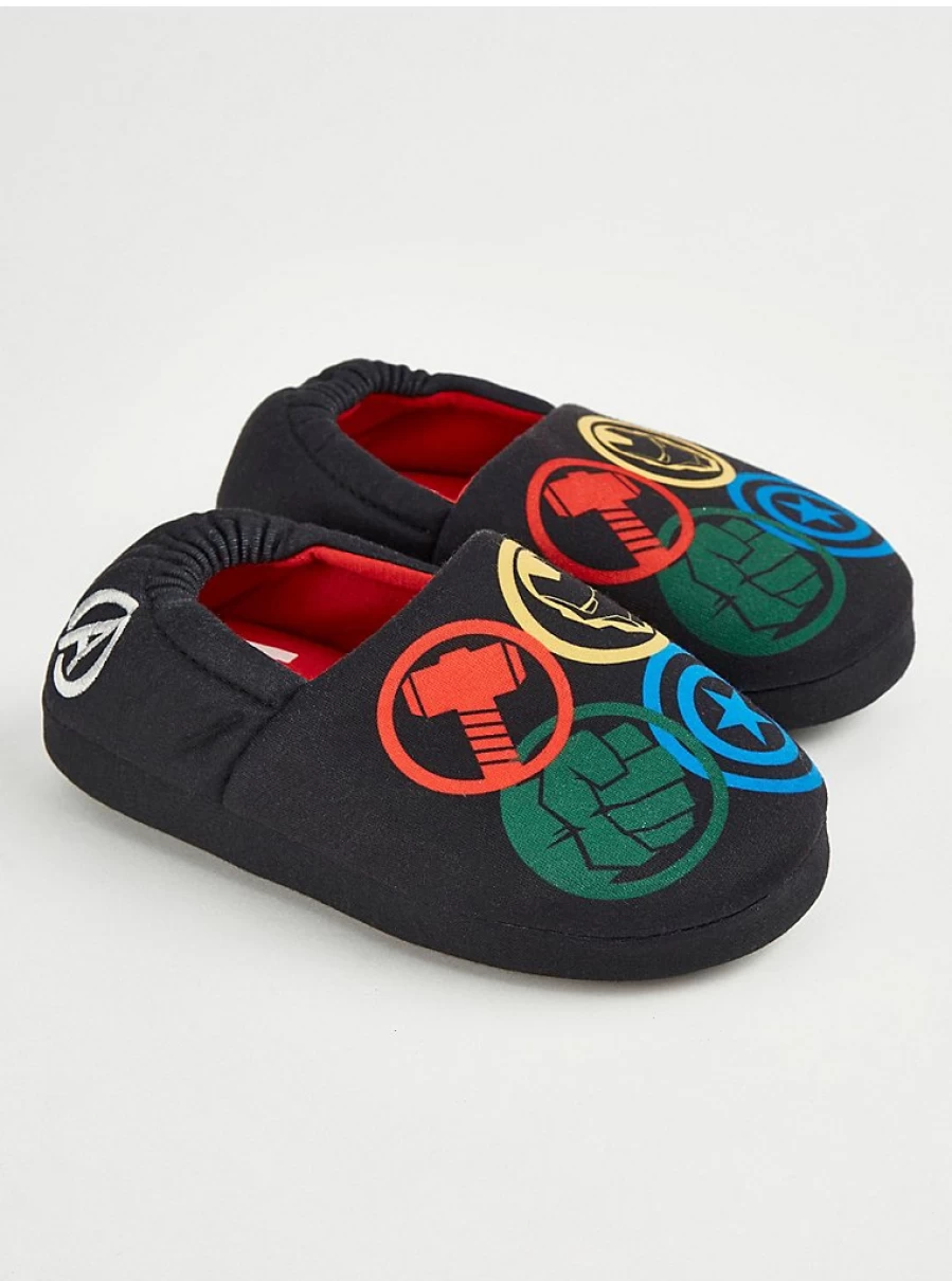 Marvel Avengers Boys Grey Slippers | George at Asda | Kids Mule Slippers Review