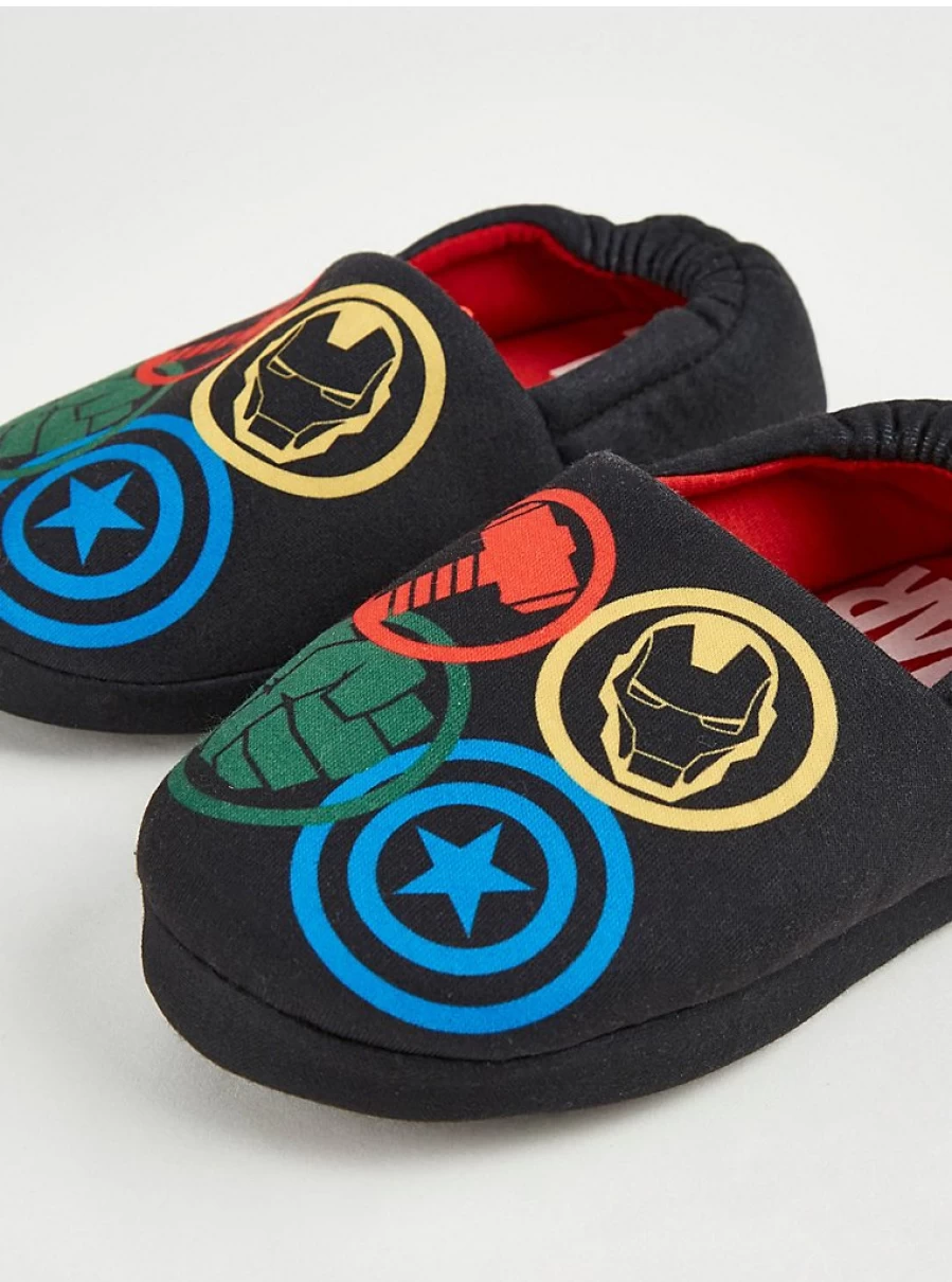 Marvel Avengers Boys Grey Slippers | George at Asda | Kids Mule Slippers Review
