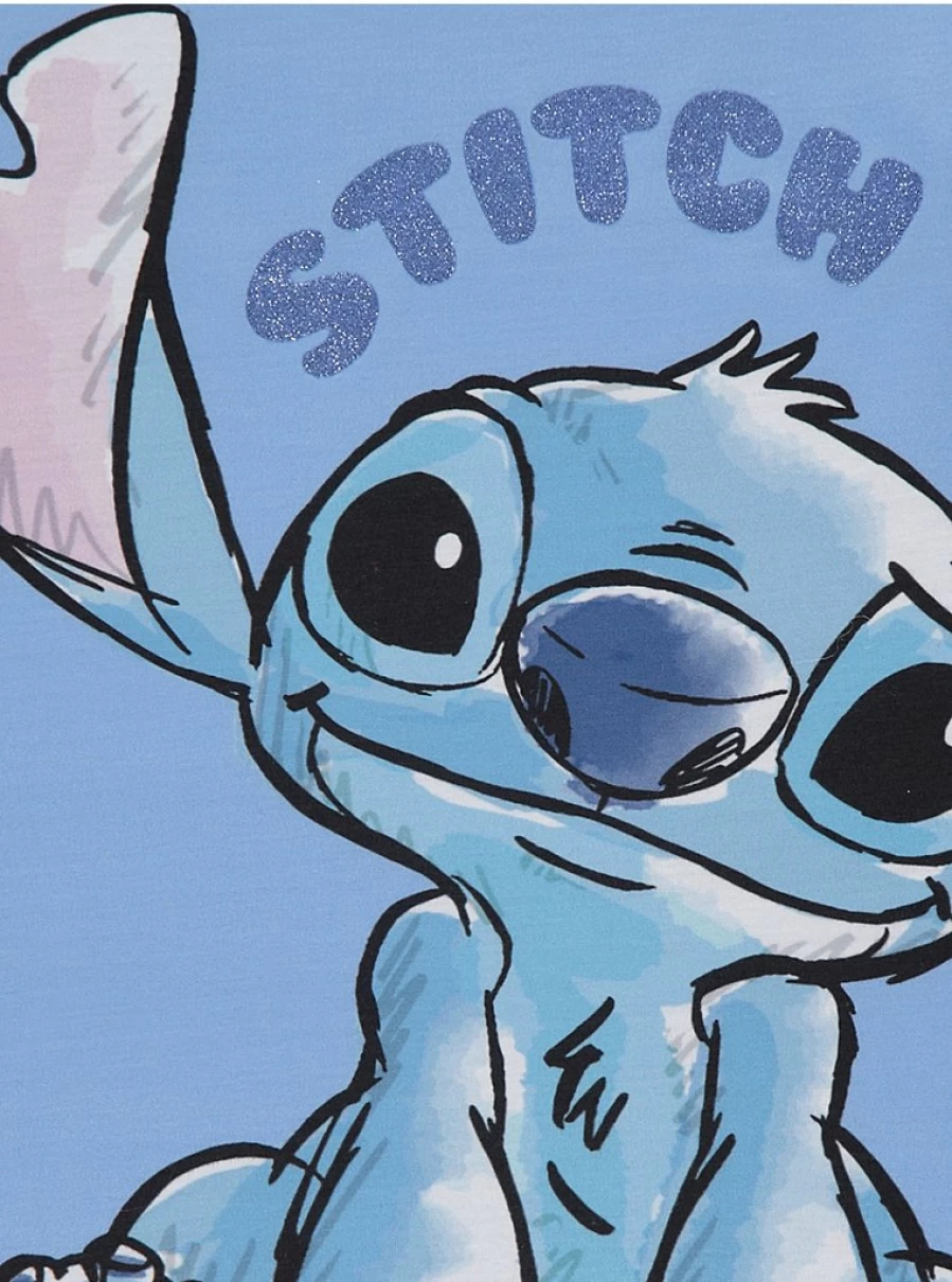 Disney Lilo & Stitch Kids' Blue Nightdress | George at Asda | Comfortable Sleepwear for Children