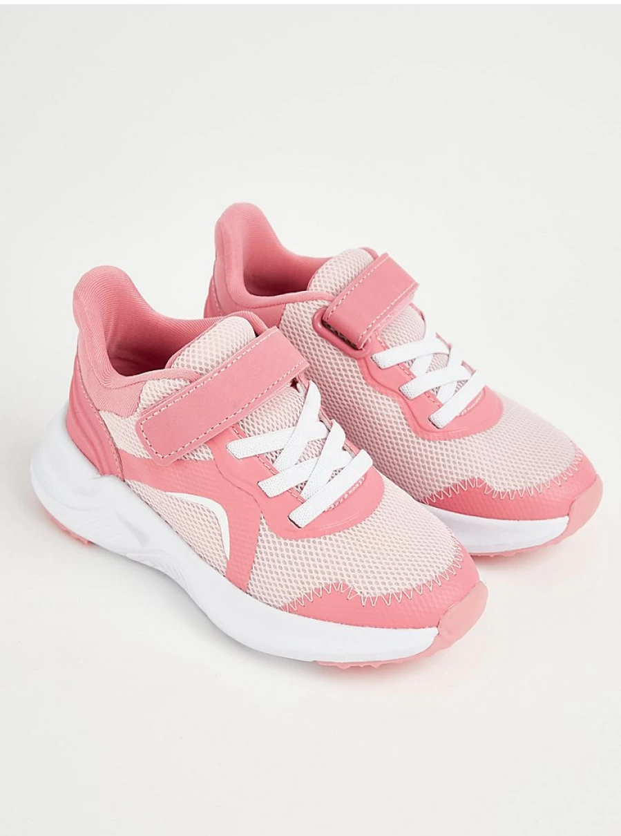 "George at Asda Pink Elastic Lace Trainers for Kids – Comfortable & Stylish Review"