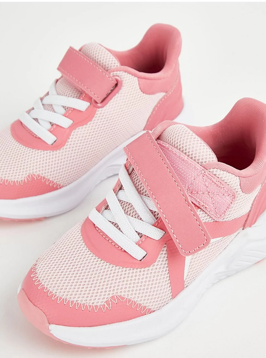 "George at Asda Pink Elastic Lace Trainers for Kids – Comfortable & Stylish Review"