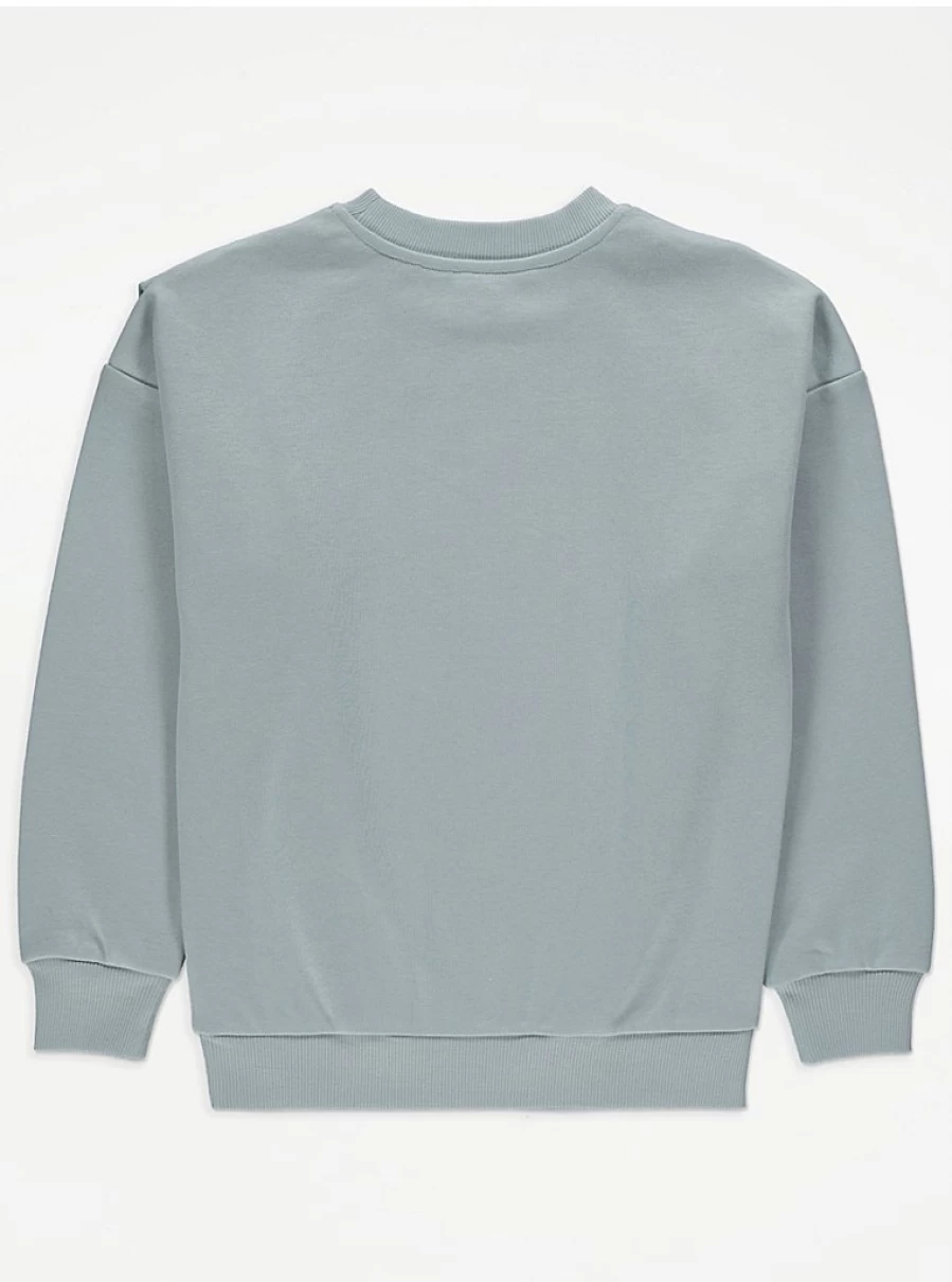 "George at Asda Kids Light Blue Frilly Star Sweatshirt – Comfortable & Stylish Review"