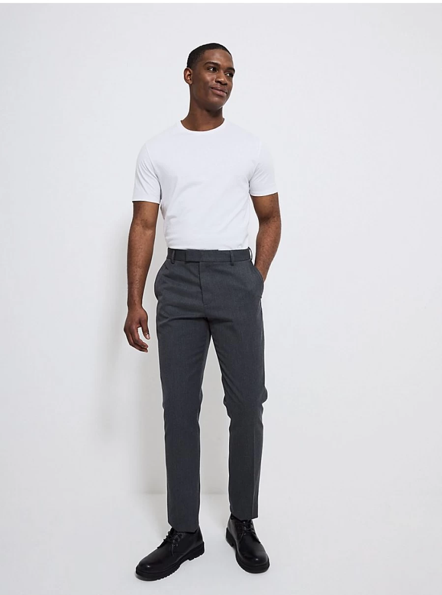 "George at Asda Boys' Charcoal Slim Fit Formal Trousers Review | Stylish & Comfortable"